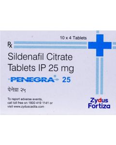 PENEGRA 25MG TAB 4'S