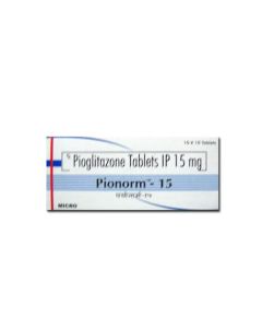 PIONORM 15MG TAB 10S