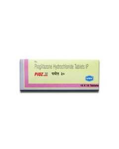 PIOZ 30MG TAB 10S