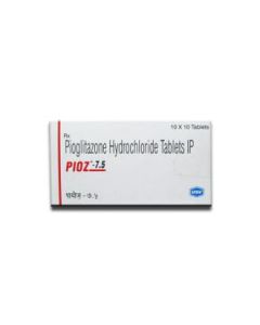 PIOZ 7.5MG TAB 10S