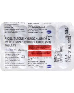 PIOZ MF 15MG TAB 10S