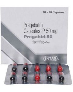 Pregabid 50mg Capsule 10s