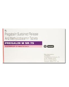 PREGABA M SR 75MG TAB 15'S
