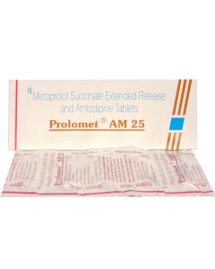 PROLOMET AM 25MG TAB 10S