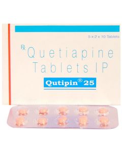 Qutipin 25 Tablet 10's