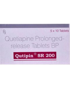Qutipin SR 200 Tablet 10's