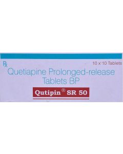 Qutipin SR 50 Tablet 10's