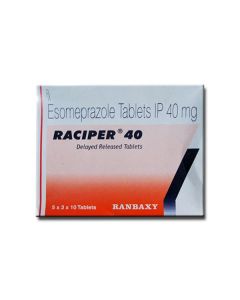 RACIPER 40MG TAB 15'S