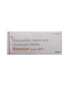 ROSUTOR GOLD 10/75 TAB 15S