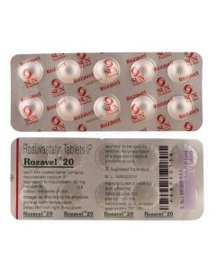 ROZAVEL 20MG TAB 10S