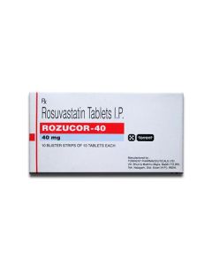 ROZUCOR 40MG TAB 10'S