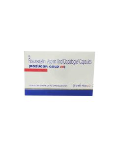 ROZUCOR GOLD 20MG CAP 10S