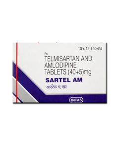 SARTEL AM 40MG TAB 15S