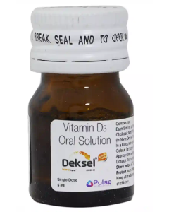 Deksel Nano 60000IU Syrup (5ml) Sugar Free 1s