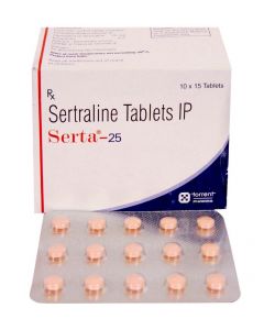 Serta 25mg Tab 15s