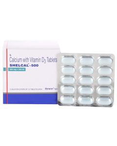 SHELCAL 500MG TAB 15S