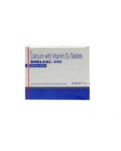SHELCAL 250MG TAB 30S
