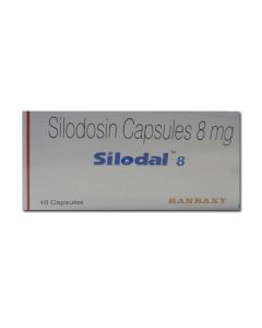 SILODAL 8MG CAP 10'S
