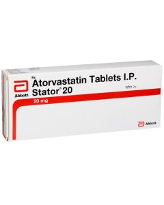 STATOR 20MG TAB 15S