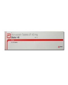 STATOR 40MG TAB 15S