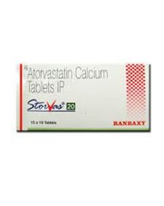 STORVAS 20MG TAB 15'S