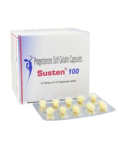 SUSTEN 100MG CAP 10S