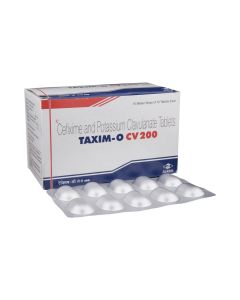 TAXIM O CV 200MG TAB 10'S
