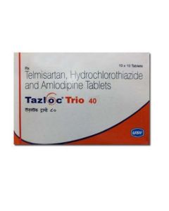 TAZLOC TRIO 40MG TAB 10'S