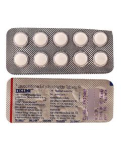TECZINE 5MG TAB 10'S