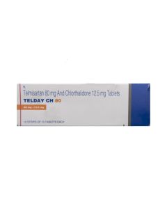 TELDAY CH 80MG TAB 10'S