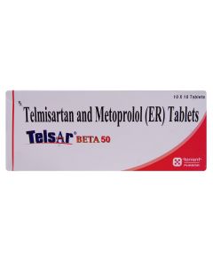 TELSAR BETA 50MG TAB 10'S