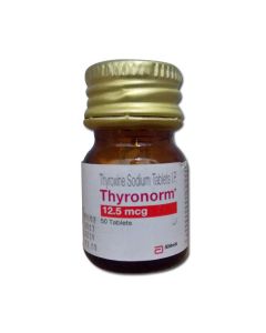 THYRONORM 12.5MCG TAB 120S