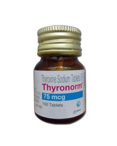 THYRONORM 75MCG TAB 120'S