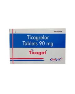 TICAGAT 90MG TAB 14S