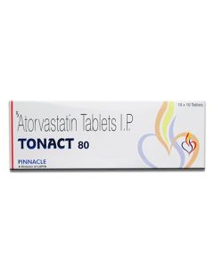 TONACT 80MG TAB 10S