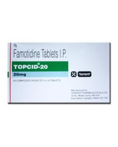 TOPCID 20MG TAB 14S