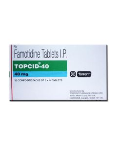 TOPCID 40MG TAB 14S