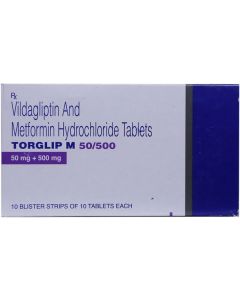 Torglip M 50/1000mg Tab 10s