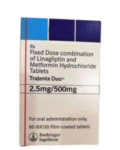 TRAJENTA DUO 2.5 /500 MG 10S TAB