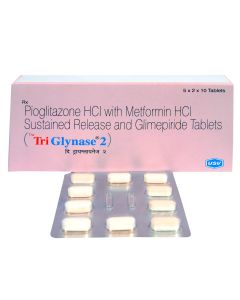 TRIGLYNASE 2 TAB 10S