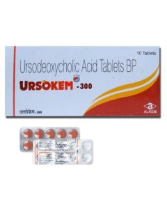 URSOKEM 300MG TAB 10'S