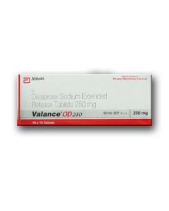 VALANCE OD 250MG TAB 15S