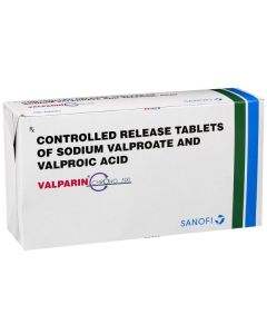 VALPARIN CHRONO 500MG TAB 15 S