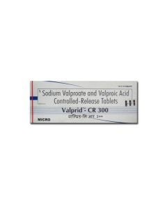 VALPRID CR 300MG TAB 10S