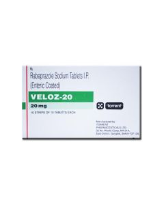 VELOZ 40MG TAB 10S