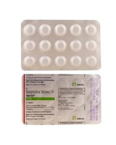 VERTIN 8MG TAB 15S