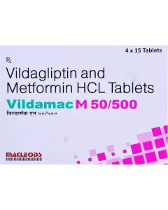 Vildamac M 50/500 Mg Tab 15s