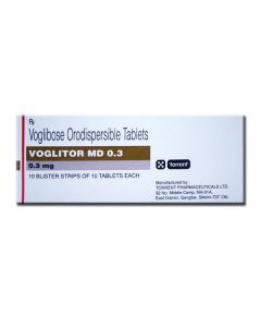 VOGLITOR MD 0.3MG TAB 15S