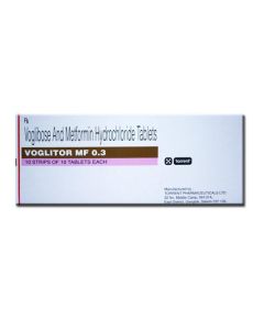VOGLITOR MF 0.3MG TAB 10S