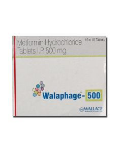WALAPHAGE 500MG TAB 15S